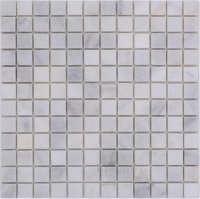 mozaiky | kamenn&aacute; mozaika | Devon | H TM 42023 – b&iacute;lo&scaron;ed&aacute;, matn&aacute;, mramor