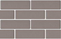 mozaiky | keramická mozaika | Brick | B 06T GI 7002 – světle hnědá - mat