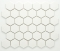 mozaiky | keramická mozaika | Hexagon | H HXL 25 – šestiúhleník - bílá, lesk