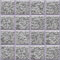 mozaiky | keramická mozaika | Metallic | B 1S KY2822B – stříbrná relief - mat/lesk