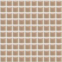 mozaiky | keramick&aacute; mozaika | Miniceram | B H 243 – světl&aacute; hněd&aacute; - lesk