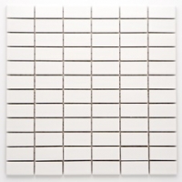 mozaiky | keramická mozaika | Palatino | H 1RM matt white – bílá mat