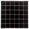 mozaiky | keramická mozaika | Palatino | H 2SM matt black – černá mat