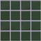 mozaiky | keramická mozaika | Palette UNI | B 1S 0394 – tmavě zelená - mat
