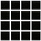 mozaiky | keramická mozaika | Palette UNI | B 1S 6790 – černá - lesk