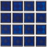 mozaiky | keramická mozaika | Palette UNI | B 1S BL 10 – tmavě modrá - lesk