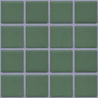 mozaiky | keramická mozaika | Palette UNI | B 1S GI 3000 – tmavě zelená - mat