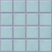 mozaiky | keramická mozaika | Palette UNI | B 1S GI 4002 – světle modrá - mat