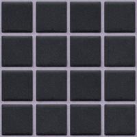 mozaiky | keramická mozaika | Palette UNI | B 1S GI 7003 – černá - mat