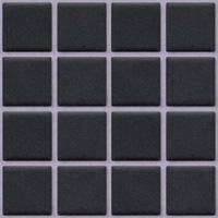 mozaiky | keramick&aacute; mozaika | Palette UNI | B 1S GI 7003 – čern&aacute; - mat