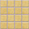 mozaiky | keramická mozaika | Palette UNI | B 1S NSG 6200 – žlutá - lesk