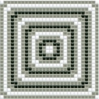 mozaiky | keramická mozaika | PixLa | B PX 018 A – šedo-černo-bílá