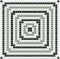mozaiky | keramická mozaika | PixLa | B PX 018 B – bílo-šedo-černá