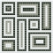 mozaiky | keramická mozaika | PixLa | B PX 024 B – bílo-šedo-černá