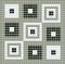 mozaiky | keramická mozaika | PixLa | B PX 025 A – šedo-černo-bílá