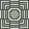 mozaiky | keramická mozaika | PixLa | B PX 027 A – šedo-černo-bílá