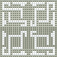 mozaiky | keramická mozaika | PixLa | B PX 033 A – šedo-bílá