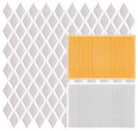 mozaiky | nerezov&aacute; mozaika | Butterfly | 02A/SG – mix stř&iacute;brn&aacute;+zlat&aacute;