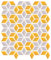 mozaiky | nerezová mozaika | Butterfly | 02C/SG – mix stříbrná+zlatá