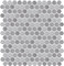 mozaiky | nerezová mozaika | Butterfly | 09A/S – stříbrná