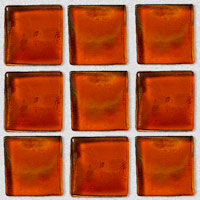 mozaiky | skleněn&aacute; mozaika DUA | Cube | N25 S D98 – oranžov&aacute;