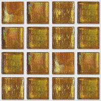 mozaiky | skleněn&aacute; mozaika DUA | Ice | N15 IB 41 – světl&aacute; hněd&aacute; - jantarov&aacute;, perleť