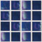 mozaiky | skleněná mozaika DUA | Ice | N15 IB 62 – modrá, perleť