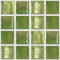 mozaiky | skleněná mozaika DUA | Ice | N15 IB 75 – světle  zelená, poloprůhledná