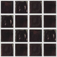 mozaiky | skleněn&aacute; mozaika DUA | Ice | N15 IC 35 – tmavě fialov&aacute;, perleť