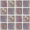 mozaiky | skleněná mozaika DUA | Ice | N15 IC 36 – světle růžová, průhledná