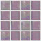 mozaiky | skleněná mozaika DUA | Ice | N15 IC 38 – světle fialová, poloprůhledná