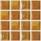 mozaiky | skleněná mozaika DUA | Ice | N15 IC 80 – žlutá, perleť, průhledná