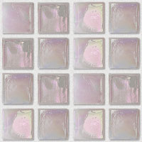 mozaiky | skleněn&aacute; mozaika DUA | Ice | N15 IC 87 – světle růžov&aacute;, perleť