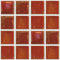 mozaiky | skleněná mozaika DUA | Ice | N15 IC 98 – oranžová, perleť