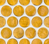 mozaiky | skleněn&aacute; mozaika LAURA | Penny round 18 | N18 LMG 465 – zlat&aacute;