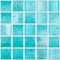 mozaiky | skleněná mozaika LAURA | Square 15 | N15 LDG 03 – tyrkys