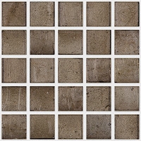 mozaiky | skleněná mozaika LAURA | Square 15 | N15 LDG 48 – tmavě šedá