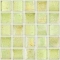 mozaiky | skleněná mozaika LAURA | Square 15 | N15 LDG 73 – světle zelená