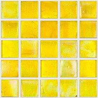 mozaiky | skleněná mozaika LAURA | Square 15 | N15 LDG 83 – žlutá