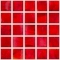 mozaiky | skleněná mozaika LAURA | Square 15 | N15 LDG 99 – červená