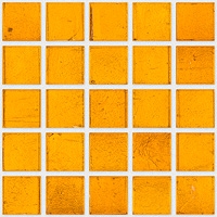 mozaiky | skleněná mozaika LAURA | Square 15 | N15 LMG 43 – okrová