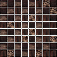 mozaiky | skleněná mozaika | Aton | N10 GS 33 – tmavě hnědá s měděnkou