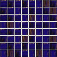 mozaiky | skleněná mozaika | Aton | N10 GS 61 – tmavě modrá s měděnkou