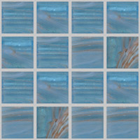 mozaiky | skleněná mozaika | Aton | N20 GD 250 – modrá