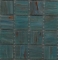 mozaiky | skleněná mozaika | Aton | N20 GF 423-2 – tyrkysová s měděnkou