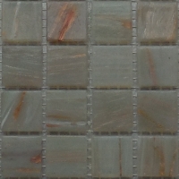 mozaiky | skleněná mozaika | Aton | N20 GF 437 – světle šedá s měděnkou