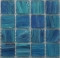 mozaiky | skleněná mozaika | Aton | N20 GF 457 – modrá s měděnkou