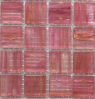 mozaiky | skleněná mozaika | Aton | N20 GF 460 – růžová s měděnkou