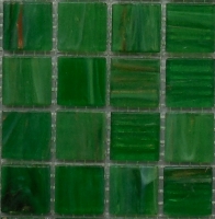 mozaiky | skleněná mozaika | Aton | N20 GF 468 – zelená s měděnkou