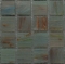 mozaiky | skleněná mozaika | Aton | N20 GF 477 – bílo-zelená s měděnkou